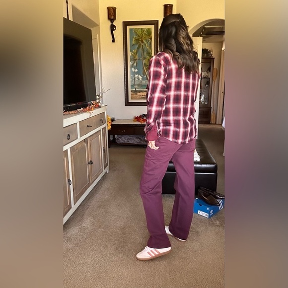 GAP New Mid-Rise '90s Loose Plum Jeans with Washwell  28 Regular 6 - Picture 13 of 13